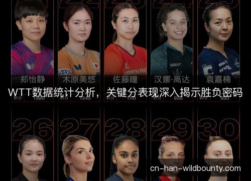 WTT数据统计分析，关键分表现深入揭示胜负密码